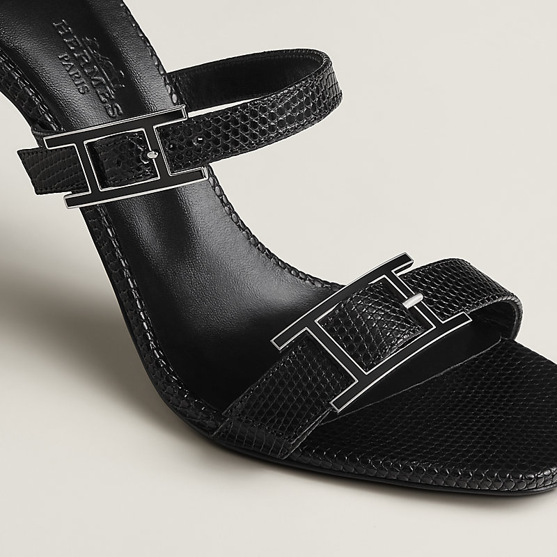 Liv 90 sandal - Black | Hermès USA
